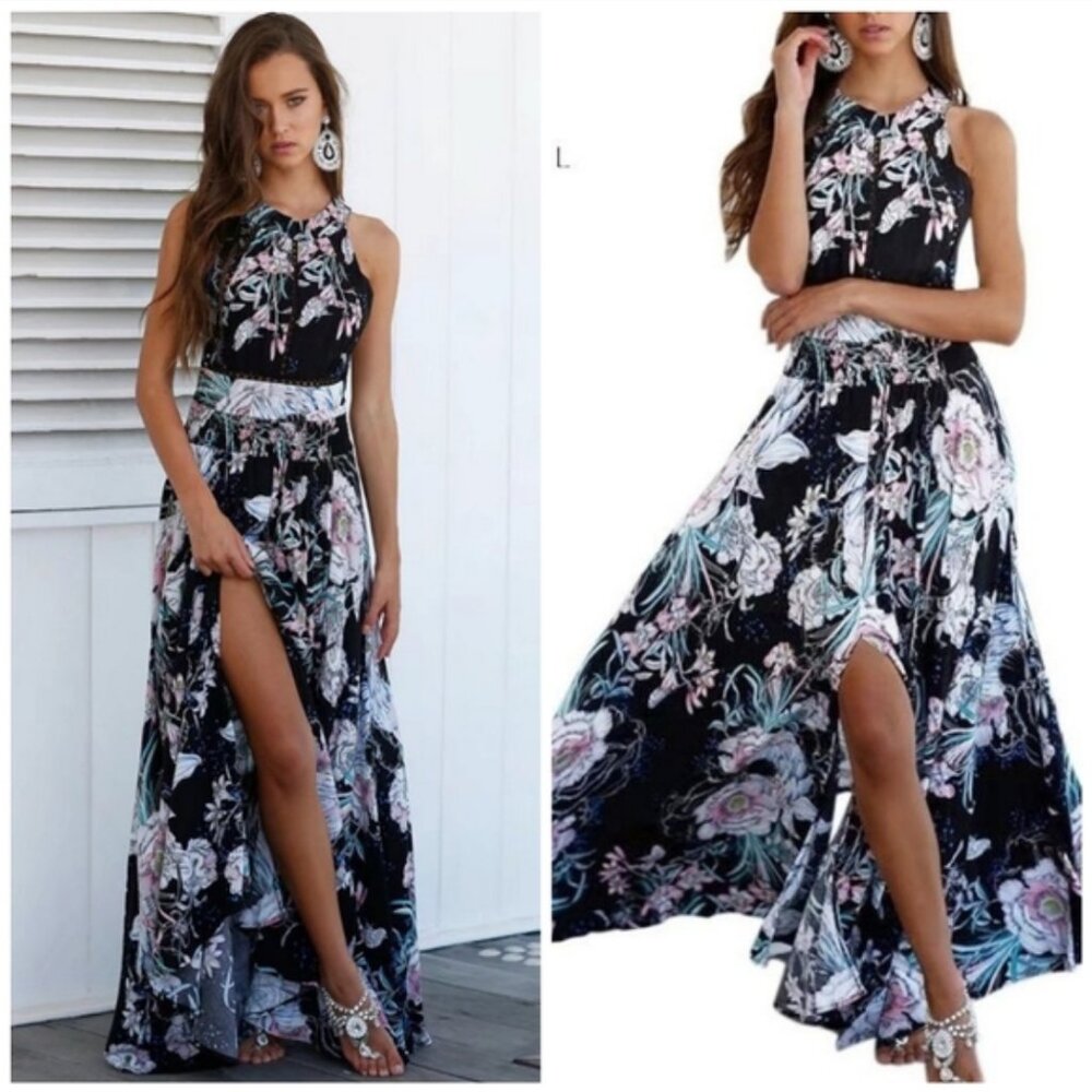 Jaase Endless Summer Floral Maxi Dress